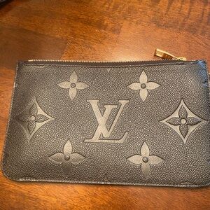 Louis Vuitton Black Monogram Pouch